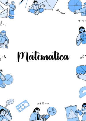 Portada de Matemática para cuaderno fácil de imprimir - para el regreso a clases