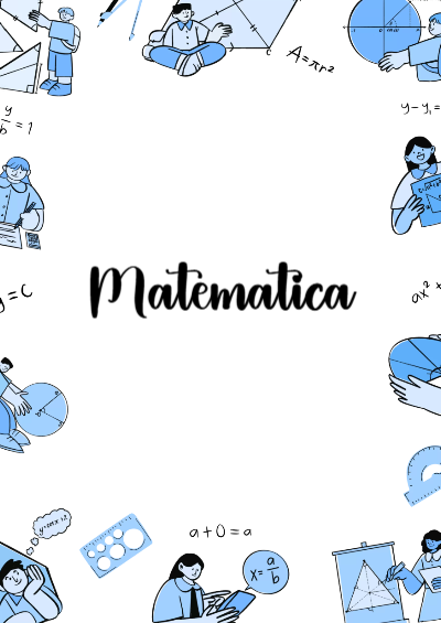 Portada de Matemática Editable para Imprimir Gratis