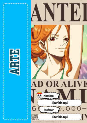 Portada de One Piece de Arte para cuaderno llamativa y bonita - diseño exclusivo y original