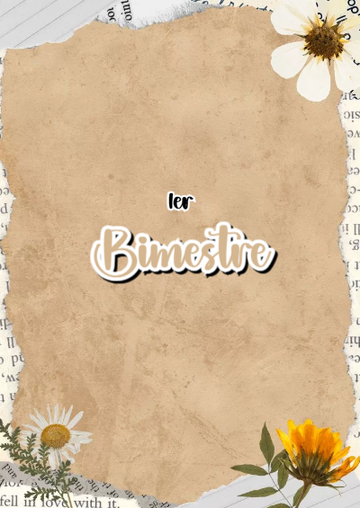 Portada de 1er primer bimestre Editable para Imprimir Gratis