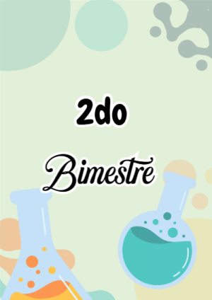 Portada de Portada de 2do segundo bimestre Editable para Imprimir Gratis para cuaderno escolar creativa - perfecto para organizar tus apuntes
