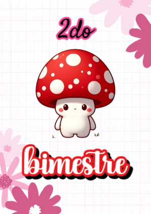 Portada de Portada de 2do segundo bimestre Editable para Imprimir Gratis para cuaderno lista para imprimir en A4 - disponible para descarga gratuita