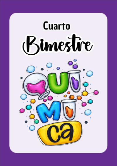 Portada de Cuarto Bimestre Editable para Imprimir Gratis