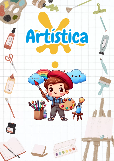 Portada de Portada de Artística Editable para Imprimir Gratis Editable para Imprimir Gratis