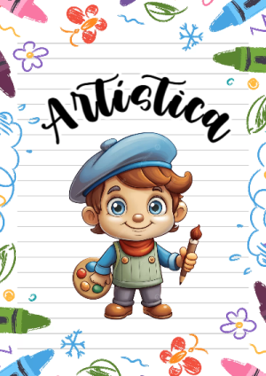 Portada de Portada de Portada de Artística Editable para Imprimir Gratis Editable para Imprimir Gratis para cuaderno bonita para imprimir - formato digital listo para usar