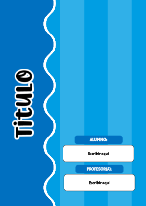 Portada de Portada de Portada de Portada de Stith azul Editable para Imprimir Gratis Editable para Imprimir Gratis Editable para Imprimir Gratis para cuaderno en formato A4 - diseño exclusivo y original