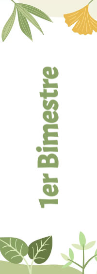 Portada de Primer Bimestre de Primer Bimestre de Bimestre Editable para Imprimir Gratis