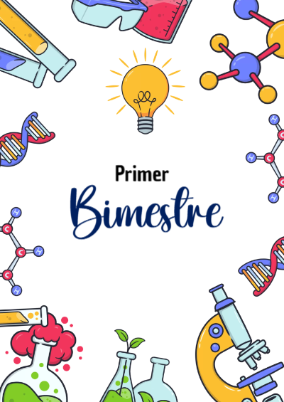 Portada de Primer Bimestre Editable para Imprimir Gratis