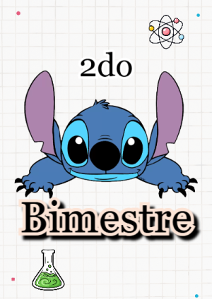 Portada de Portada de SEGUNDO BIMESTRE Editable para Imprimir Gratis para cuaderno decorativa y bonita - creación especial de Mini Canva