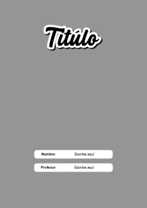 Portada de Primaria - nba para cuaderno personalizada para imprimir - creación especial de Mini Canva