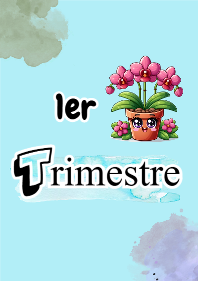 Portada de Primer Trimestre de 1ER PRIMER TRIMESTRE KAWAU Editable para Imprimir Gratis