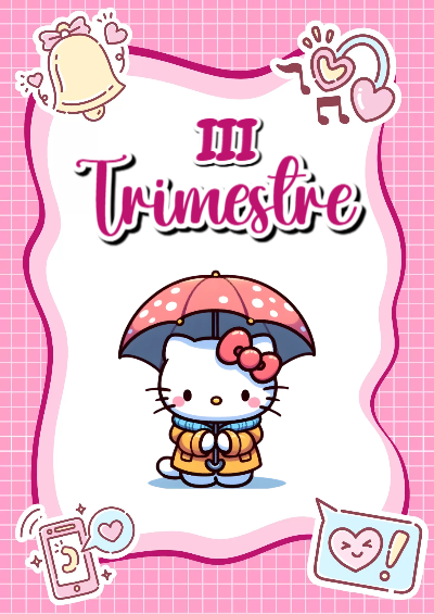 Portada de Primer Trimestre de 1er primer trimestre Editable para Imprimir Gratis