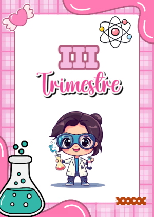 Portada de Primer Trimestre de 1er primer trimestre para cuaderno bonita para imprimir - ideal para el nuevo año escolar