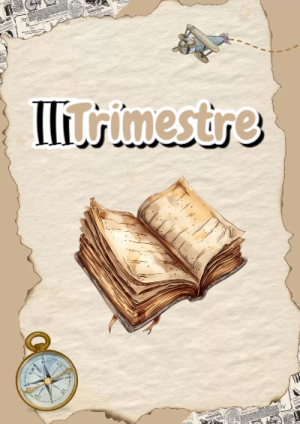 Portada de Primer Trimestre de 1er primer trimestre para cuaderno llamativa y bonita - ideal para el nuevo año escolar
