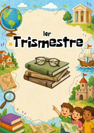Portada de Primer Trimestre de 1er segundo bimestre Editable para Imprimir Gratis