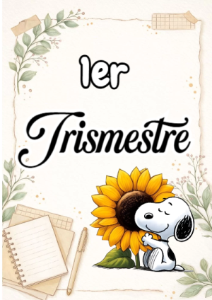 Portada de Primer Trimestre de 2DO SEGUNDO BIMESTRE para cuaderno bonita para imprimir - versión premium para imprimir