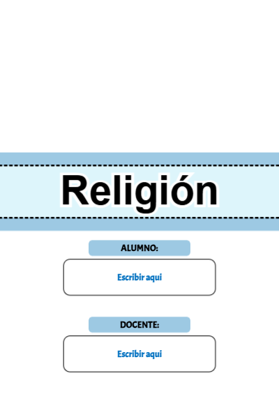 Portada de LIA Editable para Imprimir Gratis