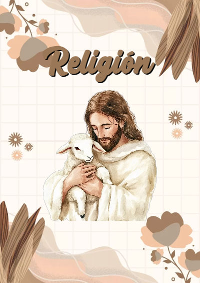 Portada de Religion Editable para Imprimir Gratis
