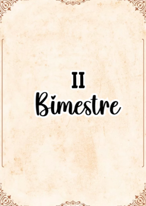 Portada de Segundo 2do bimestre para cuaderno llamativa y bonita - estilo único para estudiantes