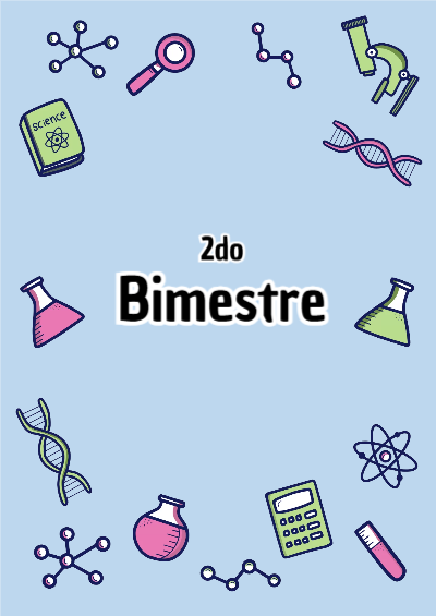 Portada de Segundo 2do bimestre Editable para Imprimir Gratis