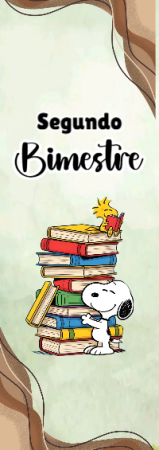 Portada de Segundo Bimestre para cuaderno para primaria - para todas las edades y grados