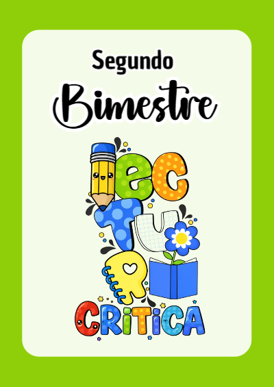 Portada de Segundo Bimestre Editable para Imprimir Gratis