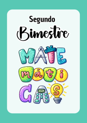 Portada de Segundo Bimestre para cuaderno escolar para imprimir gratis - versión premium para imprimir