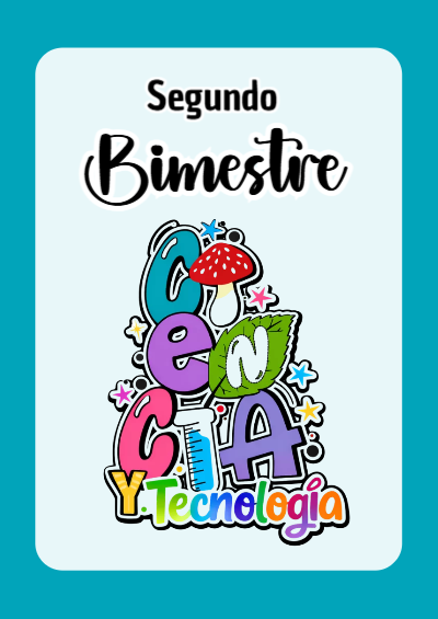 Portada de Segundo Bimestre Editable para Imprimir Gratis