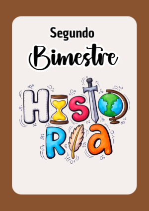 Portada de Segundo Bimestre para cuaderno para estudiantes - formato digital listo para usar