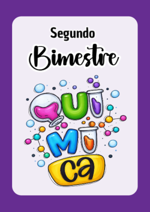 Portada de Segundo Bimestre para cuaderno con diseño bonito - diseño escolar moderno