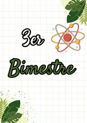 Portada de segundo bimestre para cuaderno en formato A4 - tendencia educativa 2026