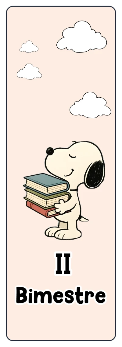 Portada de Segundo Bimestre para cuaderno para primaria - ideal para cuadernos de espiral