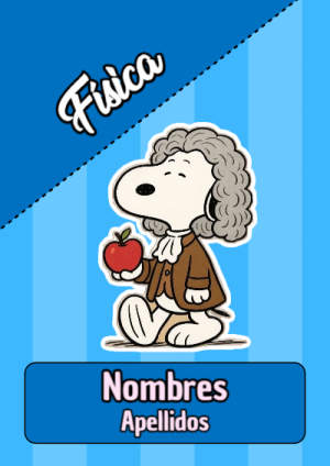 Portada de Snoopy de Física para cuaderno para primaria - ideal para cuadernos de espiral