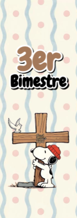 Portada de Tercer Bimestre de Tercer Bimestre de Religion para cuaderno lista para imprimir en A4 - formato digital listo para usar