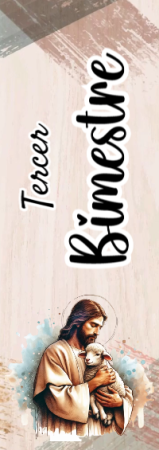 Portada de Tercer Bimestre para cuaderno bonita para imprimir - tendencia educativa 2026