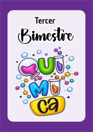 Portada de Tercer Bimestre para cuaderno para niños de primaria - disponible para descarga gratuita