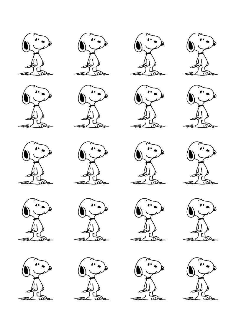 Stickers decorativos de Titulos para Imprimir y Coleccionar Gratis (Diseño 1) para imprimir en A4 - con colores vivos y llamativos