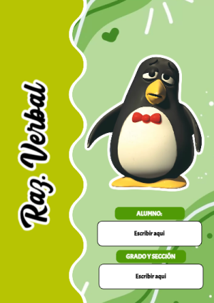 Portada de Toy Story de Raz. Verbal para cuaderno lista para imprimir en A4 - para el regreso a clases