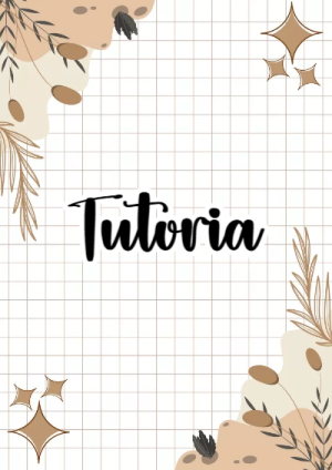 Portada de Tutoría para cuaderno para primaria - disponible para descarga gratuita