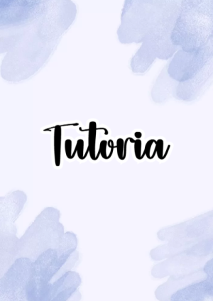 Portada de Tutoría para cuaderno en tamaño A4 - perfecto para organizar tus apuntes