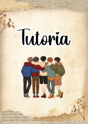 Portada de Tutoría para cuaderno ideal para niños - versión premium para imprimir