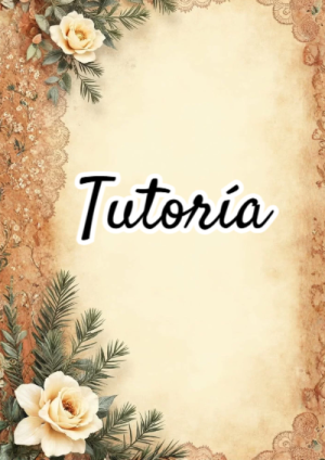 Portada de Tutoría para cuaderno para clases - versión premium para imprimir