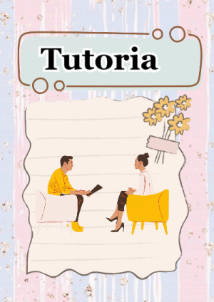 Portada de tutoria para cuaderno bonita para imprimir - ideal para el nuevo año escolar