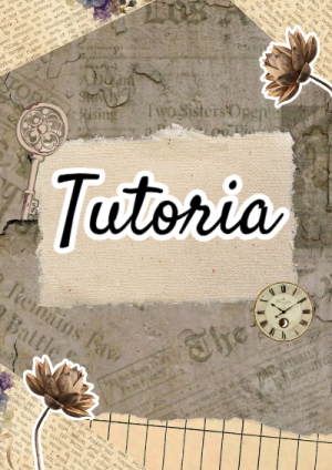 Portada de tutoria para cuaderno con estilo infantil - para personalizar tus materias