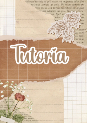 Portada de tutoria para cuaderno con diseño escolar - ideal para el nuevo año escolar
