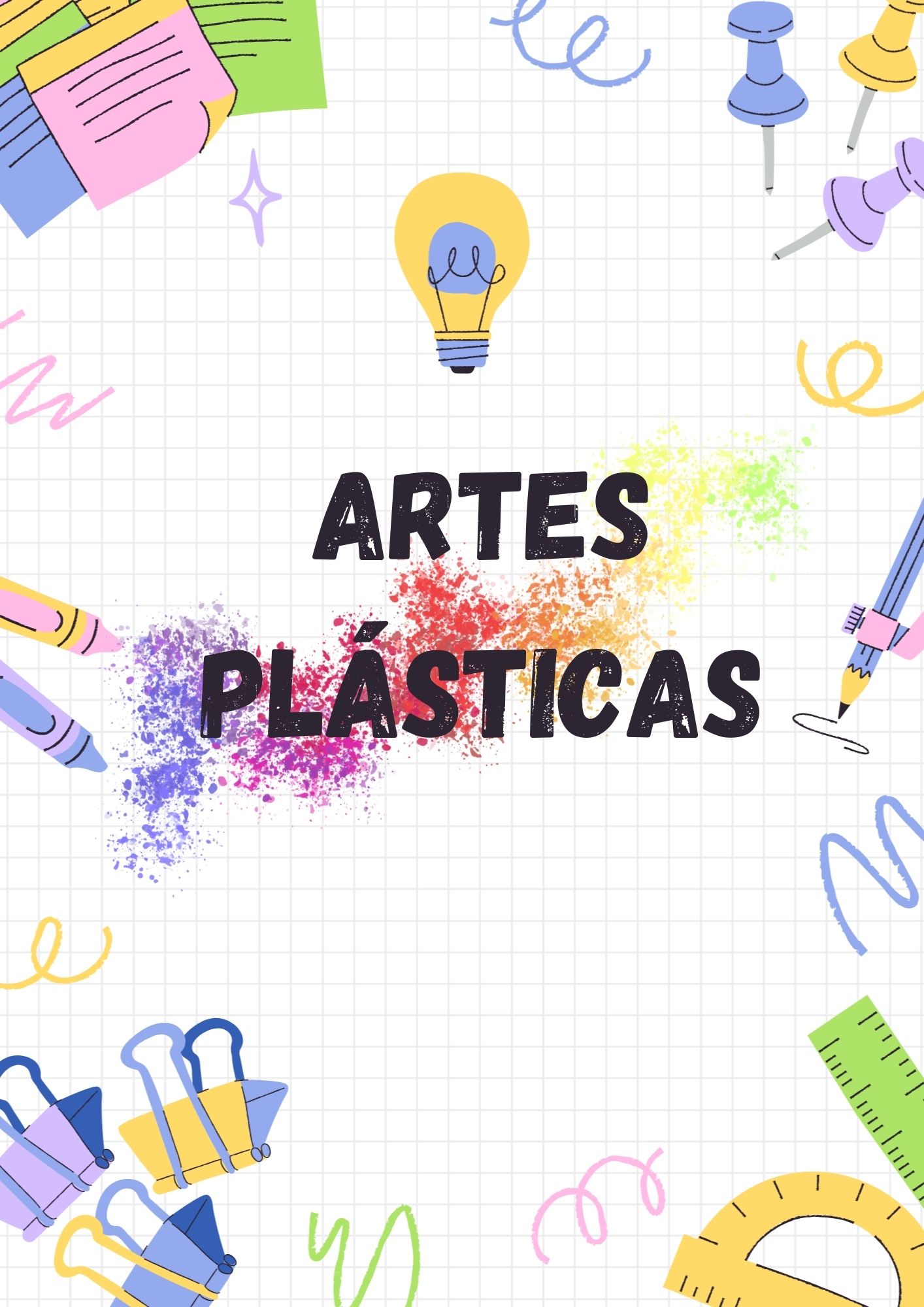 portadas de artes plasticas