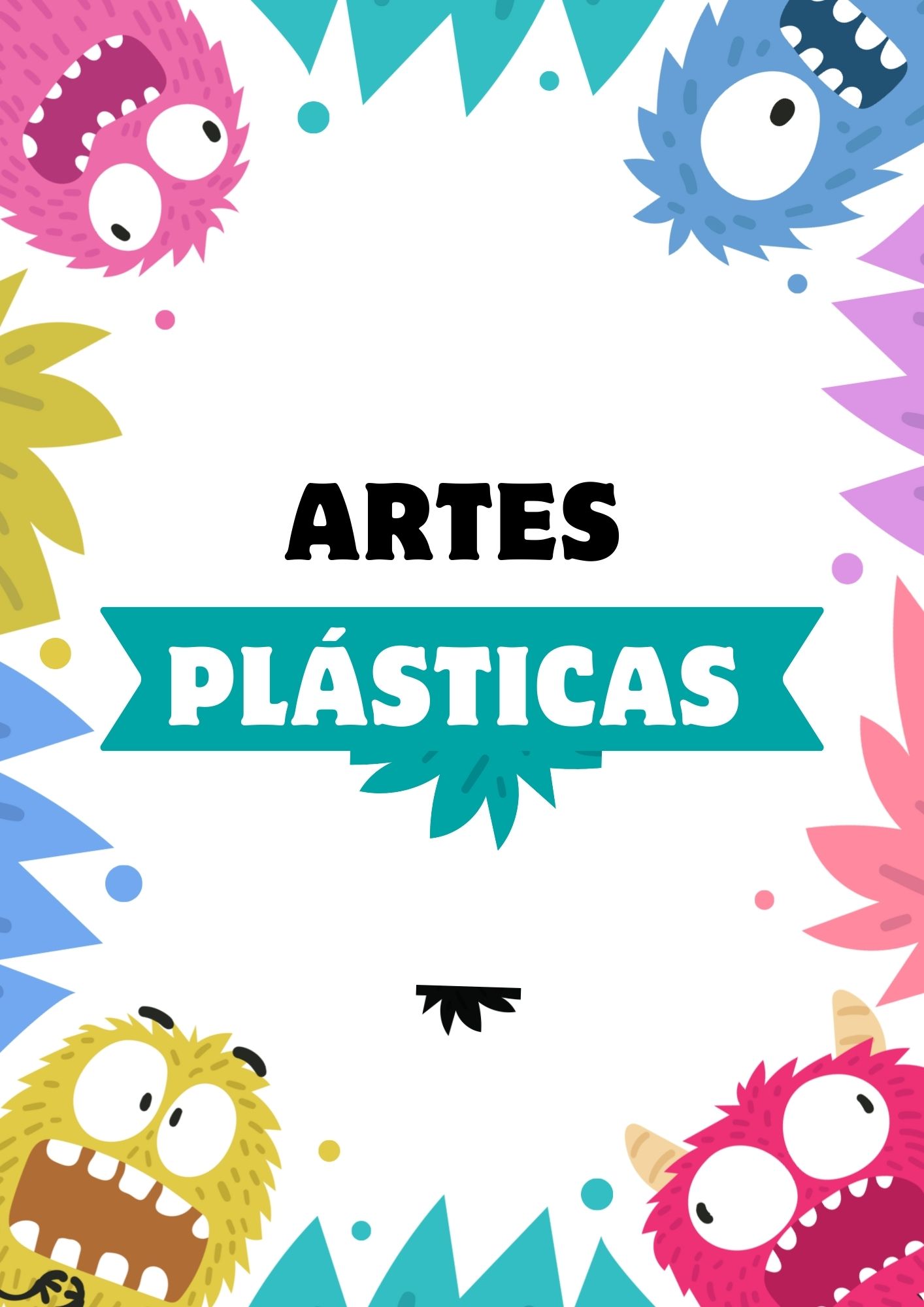 portadas de artes plasticas