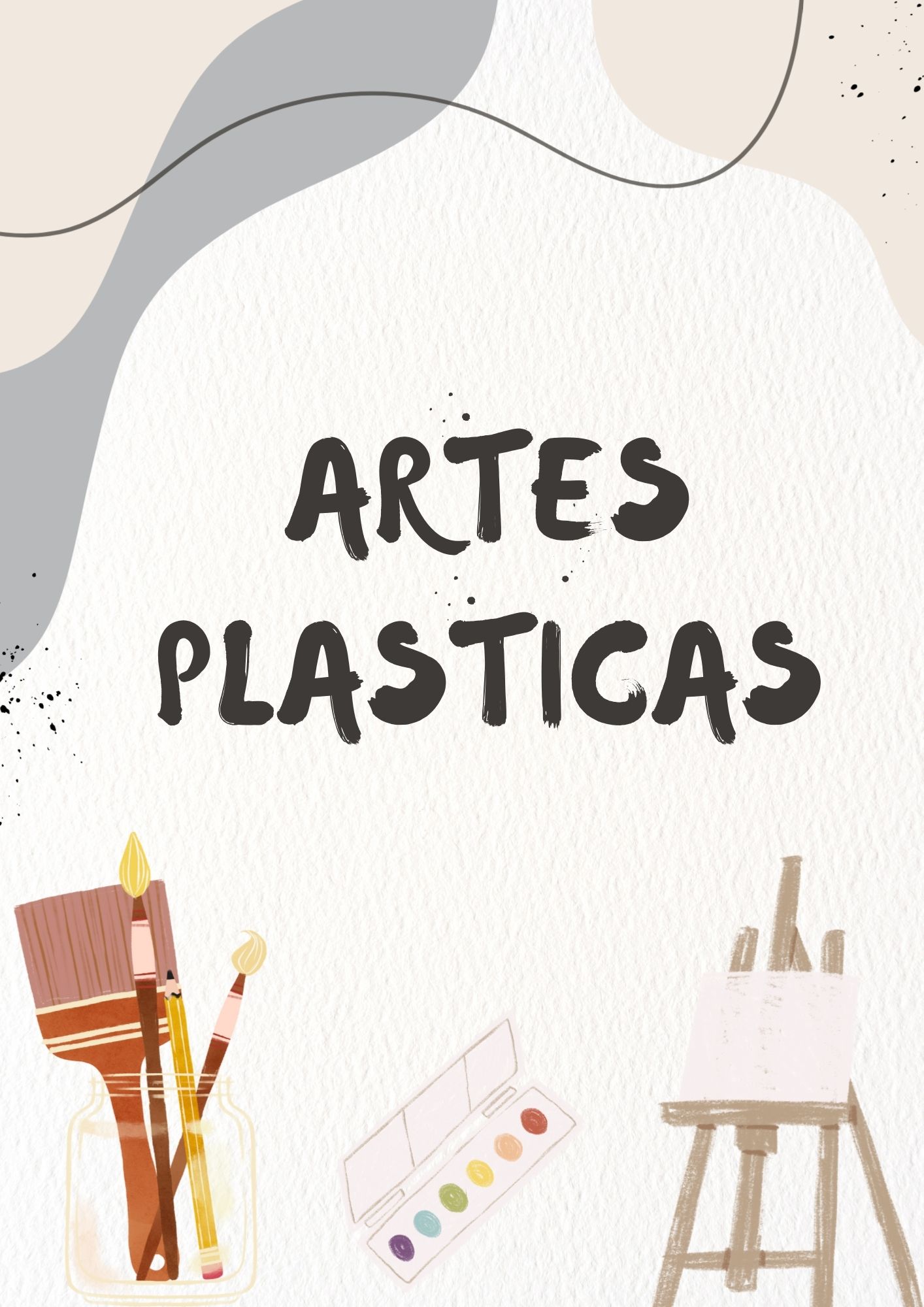 portadas de artes plasticas