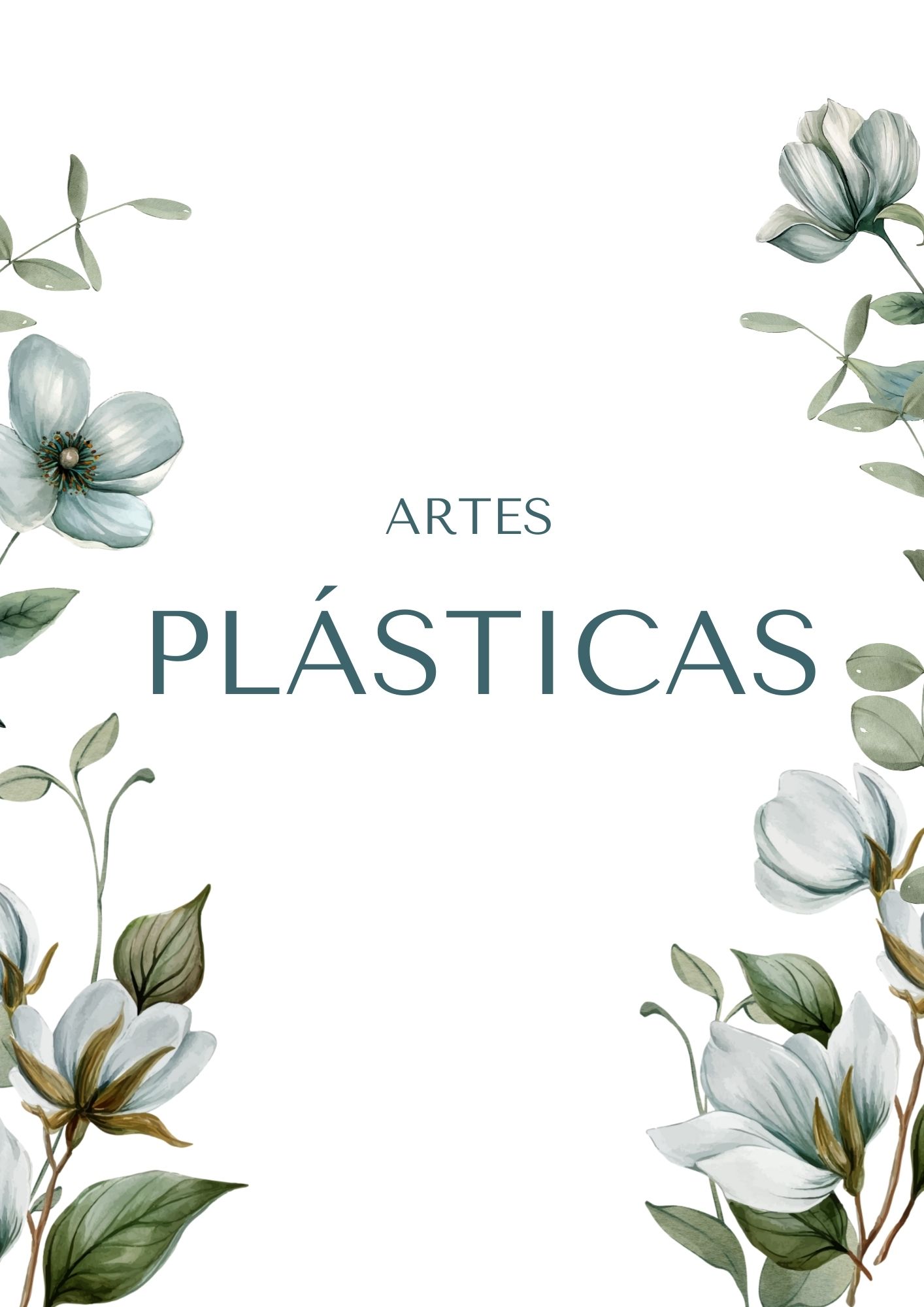 portadas de artes plasticas