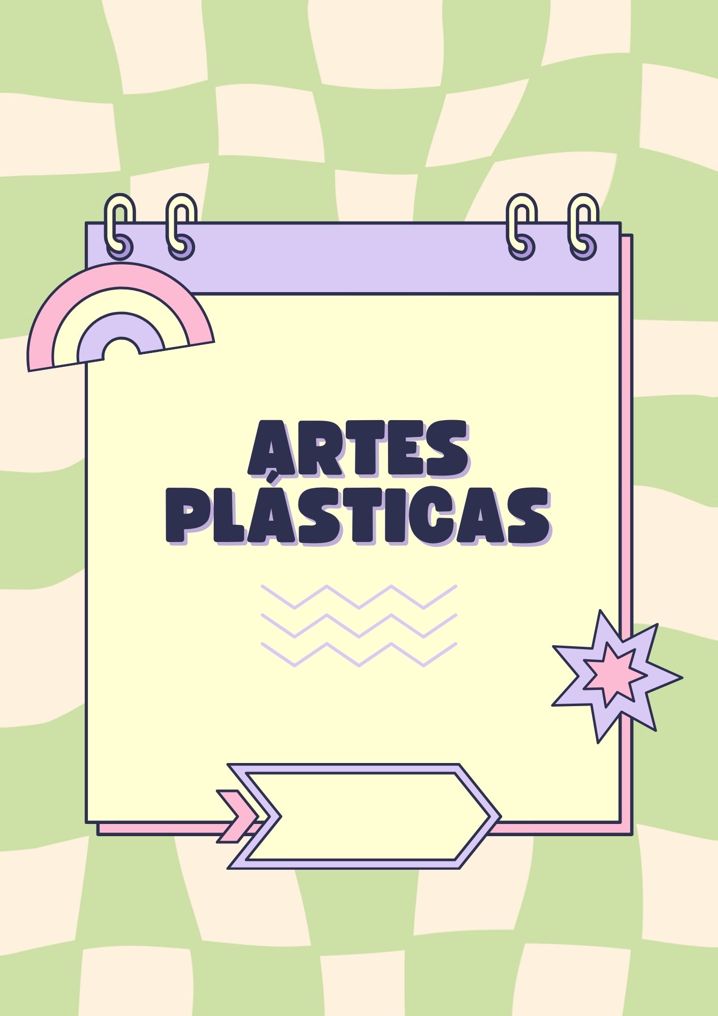portadas de artes plasticas